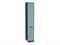 Шкаф пенал с 2-мя дверцами Флэт Graphite, Grey-green In 2S, 2340, 400 В*Ш*Г 2336*400*574, фасад ЛДСП  Grey-green In 2S, корпус  Graphite ms2510VVT_56986