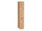 Шкаф пенал с 2-мя дверцами Флэт Дуб Вотан, Wotan Oak 2S, 2340, 400 В*Ш*Г 2336*400*574, фасад ЛДСП  Wotan Oak 2S, корпус  Дуб Вотан ms2510VVT_62643