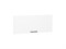 Фасад ФГП Флэт 35.80 В*Ш*Г 354*796*16, фасад ЛДСП  White In 2S ms2510VVT_078-7493 (55412)