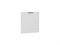 Фасад ФГ Флэт 55.50 В*Ш*Г 552*496*16, фасад ЛДСП  White In 2S ms2510VVT_078-7476 (55390)