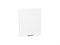 Фасад ФГ Флэт 70.60 В*Ш*Г 712*596*16, фасад ЛДСП  White In 2S ms2510VVT_078-7483 (55397)