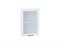 Фасад ФО Флэт Плюс Magic Fog 70.50 В*Ш*Г 712*496*16, фасад ЛДСП/Стекло  White In 2S ms2510VVT_078-7082 (56094)