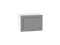 Шкаф верхний горизонтальный Сканди Белый, Grey Softwood, 500 В*Ш*Г 358*500*320, фасад МДФ  Grey Softwood, корпус  Белый ms2510VVT_41173