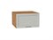 Шкаф верхний горизонтальный глубокий Сканди Дуб Вотан, Cappuccino Softwood, 600 В*Ш*Г 358*600*576, фасад МДФ  Cappuccino Softwood, корпус  Дуб Вотан ms2510VVT_62659