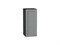 Шкаф верхний с 1-ой дверцей Сканди Graphite, Grey Softwood, 720, 300 В*Ш*Г 716*300*320, фасад МДФ  Grey Softwood, корпус  Graphite ms2510VVT_41317