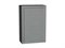 Шкаф верхний с 1-ой дверцей Сканди Graphite, Grey Softwood, 920, 600 В*Ш*Г 920*600*320, фасад МДФ  Grey Softwood, корпус  Graphite ms2510VVT_41416