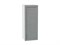 Шкаф верхний с 1-ой дверцей Сканди Белый, Grey Softwood, 920, 350 В*Ш*Г 920*350*320, фасад МДФ  Grey Softwood, корпус  Белый ms2510VVT_65205