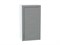 Шкаф верхний с 1-ой дверцей Сканди Белый, Grey Softwood, 920, 500 В*Ш*Г 920*500*320, фасад МДФ  Grey Softwood, корпус  Белый ms2510VVT_41404