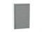 Шкаф верхний с 1-ой дверцей Сканди Белый, Grey Softwood, 920, 600 В*Ш*Г 920*600*320, фасад МДФ  Grey Softwood, корпус  Белый ms2510VVT_41415