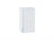 Шкаф верхний с 1-ой дверцей Сканди Белый, White Softwood, 720, 400 В*Ш*Г 716*400*320, фасад МДФ  White Softwood, корпус  Белый ms2510VVT_56154
