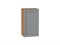 Шкаф верхний с 1-ой дверцей Сканди Дуб Вотан, Grey Softwood, 720, 400 В*Ш*Г 716*400*320, фасад МДФ  Grey Softwood, корпус  Дуб Вотан ms2510VVT_62896