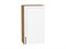 Шкаф верхний с 1-ой дверцей Сканди Дуб Вотан, White Silkwood, 920, 500 В*Ш*Г 920*500*320, фасад МДФ  White Silkwood, корпус  Дуб Вотан ms2510VVT_70196