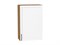 Шкаф верхний с 1-ой дверцей Сканди Дуб Вотан, White Silkwood, 920, 600 В*Ш*Г 920*600*320, фасад МДФ  White Silkwood, корпус  Дуб Вотан ms2510VVT_70197