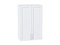 Шкаф верхний с 2-мя дверцами Сканди Белый, White Softwood, 920, 600 В*Ш*Г 920*600*320, фасад МДФ  White Softwood, корпус  Белый ms2510VVT_56175