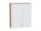 Шкаф верхний с 2-мя дверцами Сканди Дуб Вотан, White Softwood, 920, 800 В*Ш*Г 920*800*320, фасад МДФ  White Softwood, корпус  Дуб Вотан ms2510VVT_62944