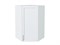 Шкаф верхний угловой Сканди Белый, White Softwood, 920 В*Ш*Г 920*600*600, фасад МДФ  White Softwood, корпус  Белый ms2510VVT_56226