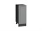 Шкаф нижний с 1-ой дверцей Сканди Graphite, Grey Softwood, 300 В*Ш*Г 816*300*480, фасад МДФ  Grey Softwood, корпус  Graphite ms2510VVT_41806