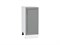 Шкаф нижний с 1-ой дверцей Сканди Белый, Grey Softwood, 350 В*Ш*Г 816*350*480, фасад МДФ  Grey Softwood, корпус  Белый ms2510VVT_65222