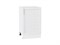 Шкаф нижний с 1-ой дверцей Сканди Белый, White Softwood, 500 В*Ш*Г 816*500*480, фасад МДФ  White Softwood, корпус  Белый ms2510VVT_56267