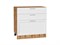 Шкаф нижний с 3-мя ящиками Сканди Дуб Вотан, White Softwood, 800 В*Ш*Г 816*800*480, фасад МДФ  White Softwood, корпус  Дуб Вотан ms2510VVT_63049