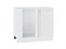 Шкаф нижний угловой Сканди Белый, White Softwood В*Ш*Г 816*890*480, фасад МДФ  White Softwood, корпус  Белый ms2510VVT_56262