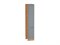 Шкаф пенал с 2-мя дверцами Сканди Дуб Вотан, Grey Softwood, 2140, 400 В*Ш*Г 2132*400*576, фасад МДФ  Grey Softwood, корпус  Дуб Вотан ms2510VVT_66161