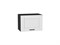 Шкаф верхний горизонтальный Лофт Graphite, Super White, 500 В*Ш*Г 358*500*320, фасад МДФ  Super White, корпус  Graphite ms2510VVT_55119