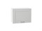 Шкаф верхний горизонтальный Лофт Белый, Grey Silk, 460, 600 В*Ш*Г 458*600*320, фасад МДФ  Grey Silk, корпус  Белый ms2510VVT_71741