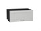 Шкаф верхний горизонтальный глубокий Лофт Graphite, Grey Silk, 800 В*Ш*Г 358*800*576, фасад МДФ  Grey Silk, корпус  Graphite ms2510VVT_69538