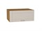 Шкаф верхний горизонтальный глубокий Лофт Дуб Вотан, Cream Silk, 800 В*Ш*Г 358*800*576, фасад МДФ  Cream Silk, корпус  Дуб Вотан ms2510VVT_71397