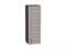 Шкаф верхний с 1-ой дверцей Лофт Graphite, Cappuccino Veralinga, 920, 300 В*Ш*Г 920*300*320, фасад МДФ  Cappuccino Veralinga, корпус  Graphite ms2510VVT_40214