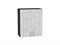 Шкаф верхний с 2-мя дверцами Лофт Graphite, Nordic Oak, 720, 600 В*Ш*Г 716*600*320, фасад МДФ  Nordic Oak, корпус  Graphite ms2510VVT_35967