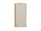 Шкаф верхний торцевой Лофт Дуб Вотан, Cream Silk, 920 В*Ш*Г 920*300*306, фасад МДФ  Cream Silk, корпус  Дуб Вотан ms2510VVT_71515