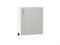 Шкаф нижний с 1-ой дверцей Лофт Белый, Grey Silk, 600 В*Ш*Г 816*600*480, фасад МДФ  Grey Silk, корпус  Белый ms2510VVT_69692