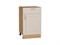 Шкаф нижний с 1-ой дверцей и ящиком Лофт Дуб Вотан, Cream Silk, 500 В*Ш*Г 816*500*480, фасад МДФ  Cream Silk, корпус  Дуб Вотан ms2510VVT_71547