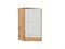 Шкаф нижний торцевой Лофт Дуб Вотан, Nordic Oak В*Ш*Г 816*296*554, фасад МДФ  Nordic Oak, корпус  Дуб Вотан ms2510VVT_63404