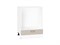 Шкаф нижний под духовку Лофт Белый, Cream Silk, 600 В*Ш*Г 816*600*476, фасад МДФ  Cream Silk, корпус  Белый ms2510VVT_71537