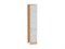 Шкаф пенал с 2-мя дверцами Лофт Дуб Вотан, Nordic Oak, 2140, 400 В*Ш*Г 2132*400*576, фасад МДФ  Nordic Oak, корпус  Дуб Вотан ms2510VVT_63428