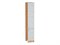 Шкаф пенал с 2-мя дверцами Лофт Дуб Вотан, Nordic Oak, 2340, 400 В*Ш*Г 2336*400*576, фасад МДФ  Nordic Oak, корпус  Дуб Вотан ms2510VVT_63437