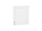 Фасад ФГ Лофт 70.60 В*Ш*Г 712*596*18, фасад МДФ  White Silk ms2510VVT_078-8405 (59935)