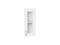 Фасад ФО Лофт Magic Moru V 70.30 В*Ш*Г 712*296*18, фасад МДФ/Стекло  White Silk ms2510VVT_078-8422 (59946)