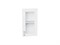 Фасад ФО Лофт Magic Moru V 70.40 В*Ш*Г 712*396*18, фасад МДФ/Стекло  White Silk ms2510VVT_078-8417 (59947)