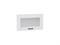 Фасад ФОП Лофт White Matrix 35.60 В*Ш*Г 354*596*18, фасад МДФ/Стекло  Super White ms2510VVT_078-6496 (51793)