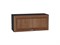 Шкаф верхний горизонтальный Шале Graphite, Brown Dreamline, 800 В*Ш*Г 358*800*320, фасад МДФ  Brown Dreamline, корпус  Graphite ms2510VVT_53738