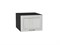 Шкаф верхний горизонтальный глубокий Шале Graphite, White Dreamline, 500 В*Ш*Г 358*500*576, фасад МДФ  White Dreamline, корпус  Graphite ms2510VVT_53694
