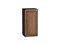 Шкаф верхний с 1-ой дверцей Шале Graphite, Brown Dreamline, 720, 350 В*Ш*Г 716*350*320, фасад МДФ  Brown Dreamline, корпус  Graphite ms2510VVT_65274