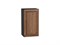 Шкаф верхний с 1-ой дверцей Шале Graphite, Brown Dreamline, 720, 400 В*Ш*Г 716*400*320, фасад МДФ  Brown Dreamline, корпус  Graphite ms2510VVT_53778