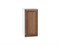 Шкаф верхний с 1-ой дверцей Шале Белый, Brown Dreamline, 720, 350 В*Ш*Г 716*350*320, фасад МДФ  Brown Dreamline, корпус  Белый ms2510VVT_65270