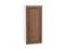Шкаф верхний с 1-ой дверцей Шале Белый, Brown Dreamline, 920, 400 В*Ш*Г 920*400*320, фасад МДФ  Brown Dreamline, корпус  Белый ms2510VVT_53773