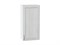 Шкаф верхний с 1-ой дверцей Шале Белый, White Dreamline, 920, 450 В*Ш*Г 920*450*302, фасад   White Dreamline, корпус  Белый ms2510VVT_53754